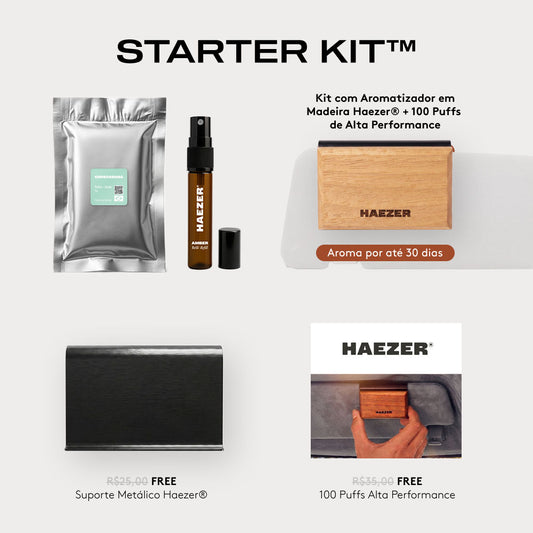 Aromatizador em Madeira Haezer®