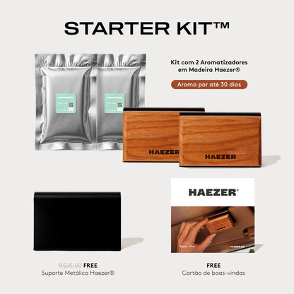 Aromatizador em Madeira Haezer®